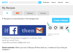 editar-eliminar-recetas-ifttt